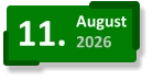 11. August 2026