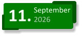 11. September 2026