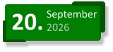 20. September 2026