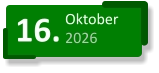 16. Oktober 2026