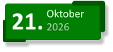 21. Oktober 2026